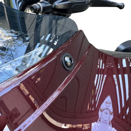 10x Motorrad Verkleidungsschrauben M5 X 15 Mm - Alu In Blau Mit Gummimutter & Unterlegscheibe Inkl. Werkzeug