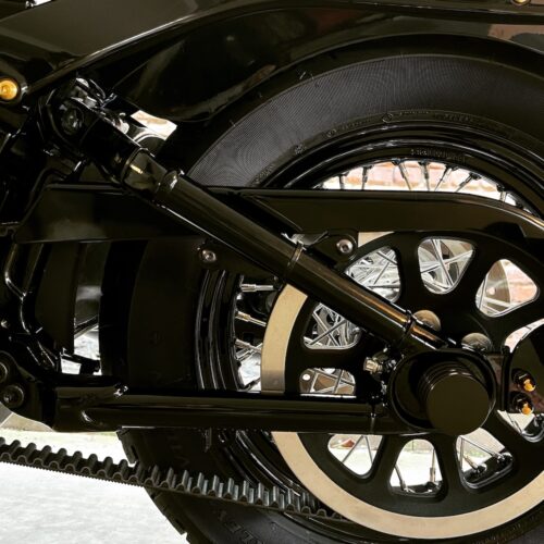 Riemenschutz / Kettenschutz Schrauben | pass. f. Softail, Dyna – Bild 5