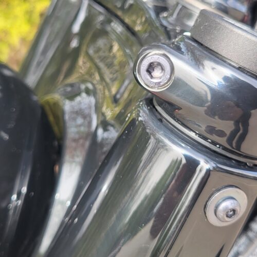 Gabel Schrauben | pass. f. Indian Scout, FTR, Cruiser – Bild 2