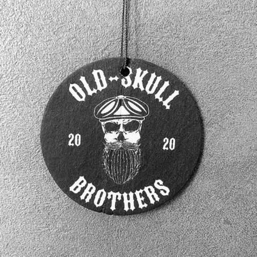 Duftbaum | Old Skull Brothers Logo | Zitrone | Wunderbaum – Bild 3