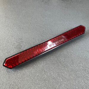Reflektor universal rot | Rückstrahler selbstklebend | E-geprüft | Motorrad