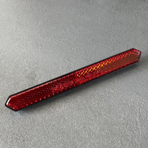 Reflektor universal rot | Rückstrahler selbstklebend | E-geprüft | Motorrad – Bild 5