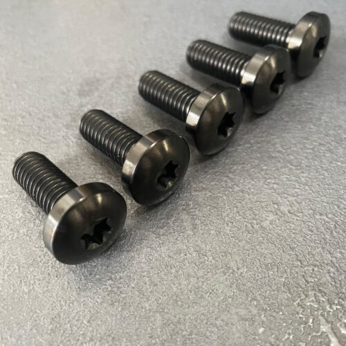 Bremsscheiben Schrauben Vorderrad | Titan | pass. f. Harley Davidson – Bild 2