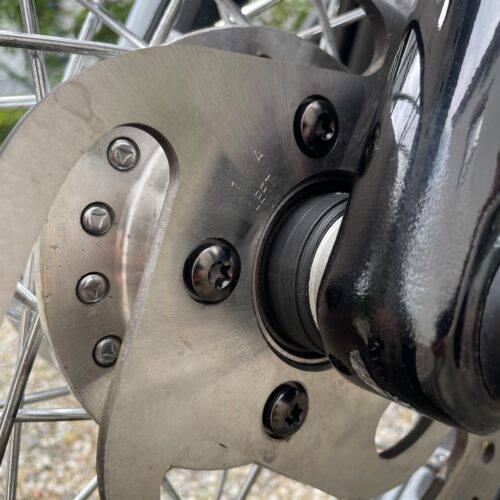 Bremsscheiben Schrauben Vorderrad | Titan | pass. f. Harley Davidson – Bild 3