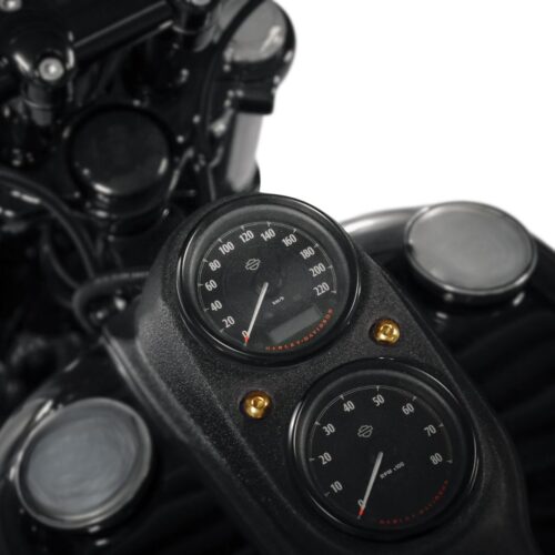 Tank Tacho Schrauben | pass. f. Softail, Dyna | Tankabdeckung Tankarmaturen – Bild 3