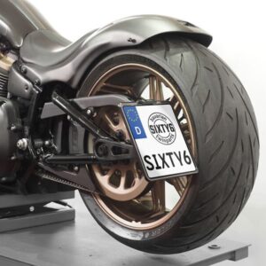 Seitlicher Kennzeichenhalter | pass. für Harley Davidson | mit ABE