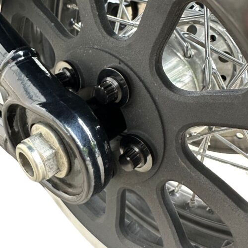 Pulley / Riemenrad Schrauben | pass. f. Softail Dyna ab 07 | Titan