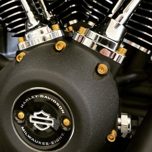 Nockenwellenabdeckung & Timer Cover Schrauben - pass. f. Softail, Dyna, Touring – Bild 3