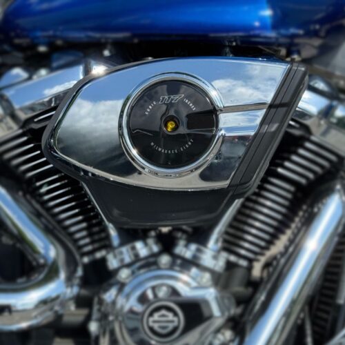 Luftfilter Schraube 117er | pass. f. Softail / Touring ab 24 – Bild 2