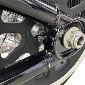 Spannschrauben für Hinterachsen | pass. f. Softail Dyna | Achsspanner, Beltspanner
