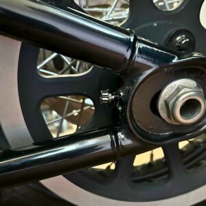 Spannschrauben für Hinterachsen | pass. f. Softail Dyna | Achsspanner, Beltspanner