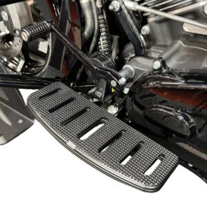 Trittbretter vorn | passend für Harley Davidson | CNC-Alu | mit ABE