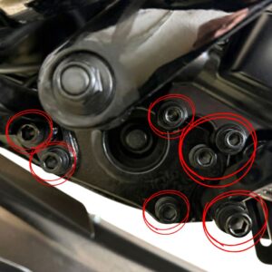 Trittbretter & Rahmen-Anbauteile Schrauben | passend für Harley Touring ab 2010