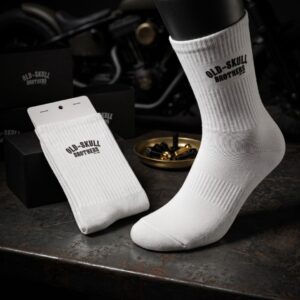 OSB Logo Tennissocken | Classic White | Bio-Baumwolle